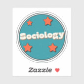 Sociologie Sticker (Vel)
