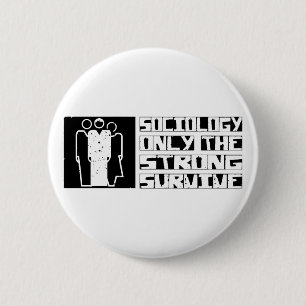Sociologie Survive Ronde Button 5,7 Cm