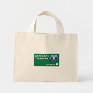 Sociologie Volgende uitgang Mini Tote Bag