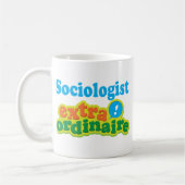 Socioloog extraordinaire Gift Idee Koffiemok (Links)