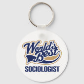 Socioloog Gift Sleutelhanger (Voorkant)
