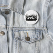Sociopath Ronde Button 5,7 Cm (In situ)