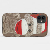 sock aap iphone 5 hoesje (Achterkant (horizontaal))