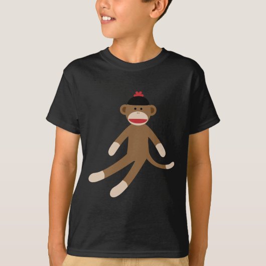 sock aap t-shirt (Voorkant)