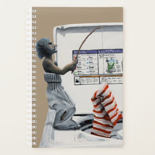 Sock Crimineel Gevist Dief Fantasy Art Planner