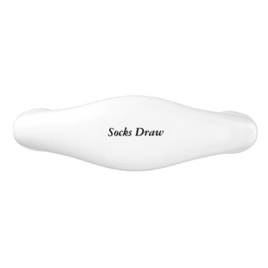 Sock Draw Keramische Ladegreep (Voorkant)