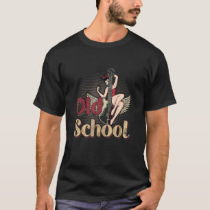 Sock Hop Costume Old School for Greaser Babe and M T-shirt