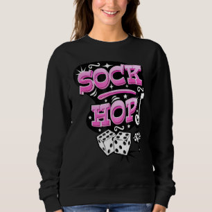 Sock Hop Costume Rock en Roll  1950s R Trui