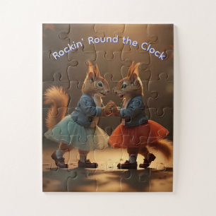 Sock Hop Eekhoorns Legpuzzel