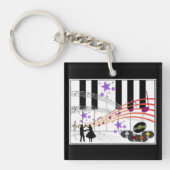 Sock Hop Nostalgia Sleutelhanger (voorkant)