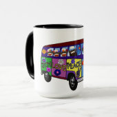 Sock Money Peace Bus Mug (Devant gauche)