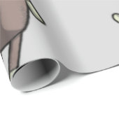 Sock Monkey-actie Cadeaupapier (Rol Hoek)