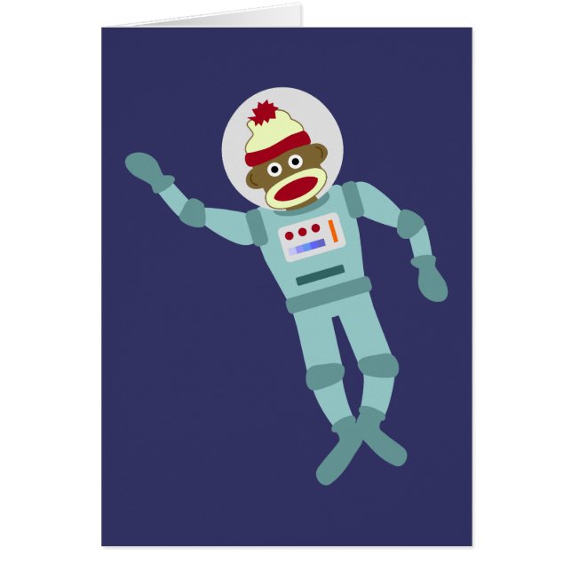 Sock Monkey Astronaut (Voorkant)