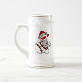 Sock Monkey Baseball T-shirts en cadeautjes Bierpul (Links)