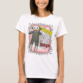 Sock Monkey Bingo T-Shirt (Voorkant)