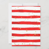 Sock Monkey Birthday Uitnodiging (Achterkant)