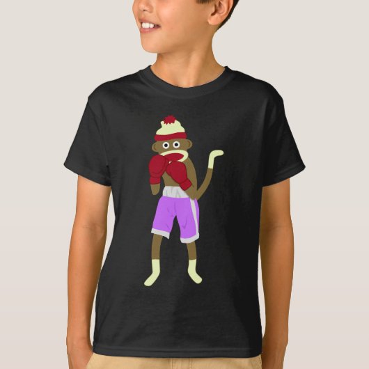 Sock Monkey Boxer T-shirt (Voorkant)