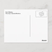 Sock Monkey Briefkaart (Achterkant)