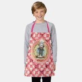 Sock Monkey Chef Schort (Gedragen)
