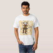 Sock Monkey Cowboy T-shirt (Voorkant volledig)