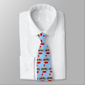 Sock Monkey Face Stropdas (Gebonden)