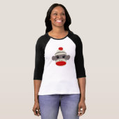 Sock Monkey Face T-shirt (Voorkant volledig)