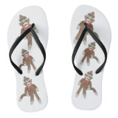 Sock Monkey Flip Flop (Voetbed)