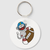 Sock Monkey-Football Sleutelhanger (Voorkant)