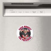 Sock Monkey for President Magnet (In Situ (Lave-vaisselle))