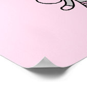 Sock Monkey Future Neurse T-shirts en cadeautjes Poster (Hoek)