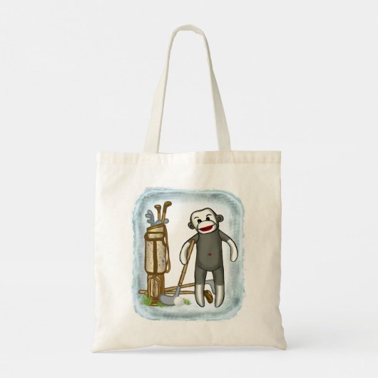 Sock Monkey Golf Sac fourre-tout (Dos)