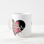 Sock Monkey Koffiemok (Voorkant links)