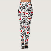 Sock Monkey Love Leggings (Achterkant)