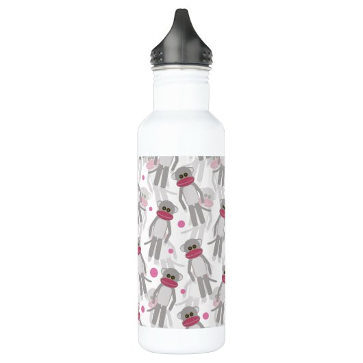 Sock Monkey Madness Waterfles (Links)