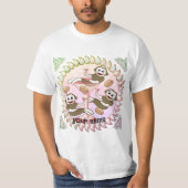 Sock Monkey Martini T-shirt (Voorkant)