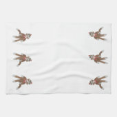 Sock Monkey MoJo Serviette de cuisine (Horizontal)