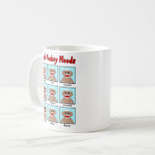 Sock Monkey Moods Mok (Voorkant links)