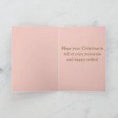 Sock Monkey - Nordique Cartes de Noël (Intérieur)