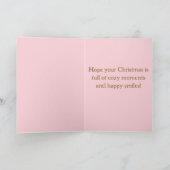 Sock Monkey - Nordique Cartes de Noël (Intérieur)