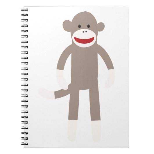 Sock Monkey Notitieboek (Voorkant)