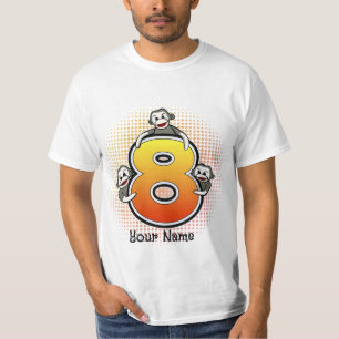 Sock Monkey Nummer 8 T-shirt