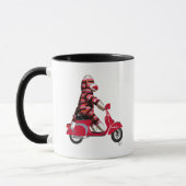 Sock Monkey op brommer Mok (Links)