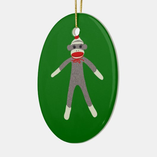 Sock Monkey Ornament (Links)