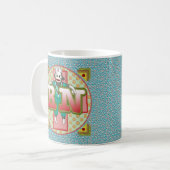 Sock Monkey personnalisé RN Nurse mug (Devant gauche)