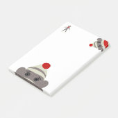 Sock Monkey Post-it® Notes (Schuin)