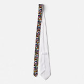 Sock Monkey Rock Star Stropdas (Achterkant)