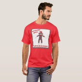Sock Monkey-Shirt T-shirt (Voorkant volledig)