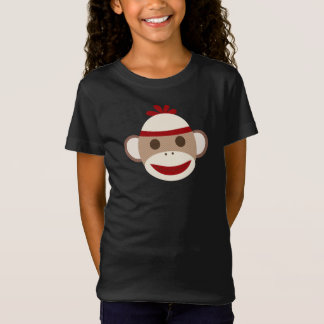 Sock Monkey-Shirt voor meisjes T-shirt
