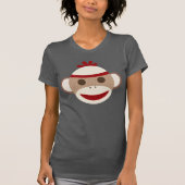 Sock Monkey-Shirt voor vrouwen T-shirt (Voorkant)