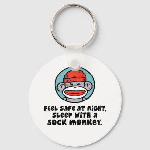 Sock Monkey Sleutelhanger